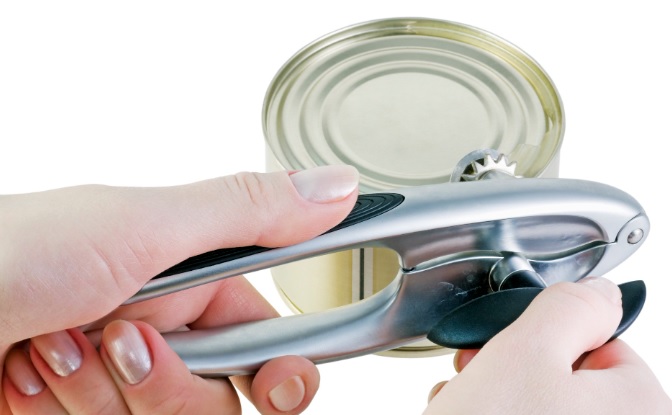 types of can openers - manual